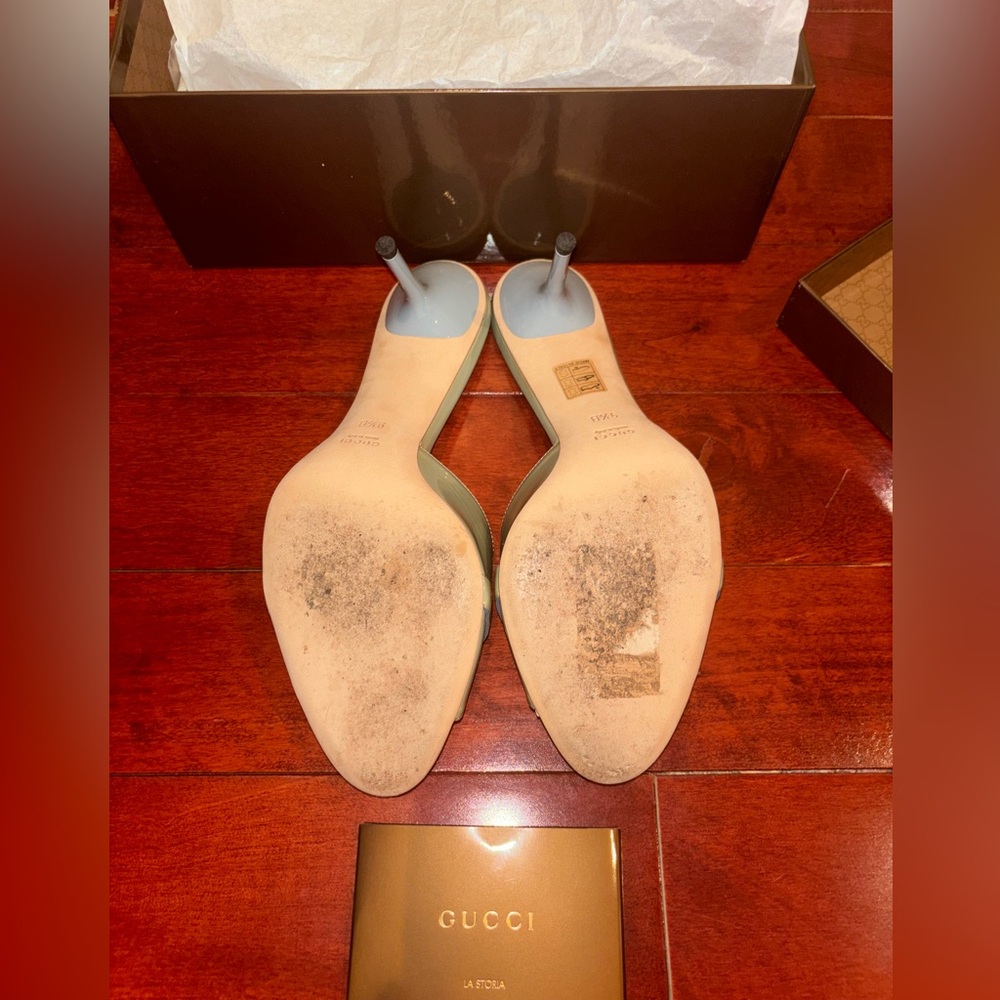 VINTAGE GUCCI KITTEN PUMP - Picture 11 of 16